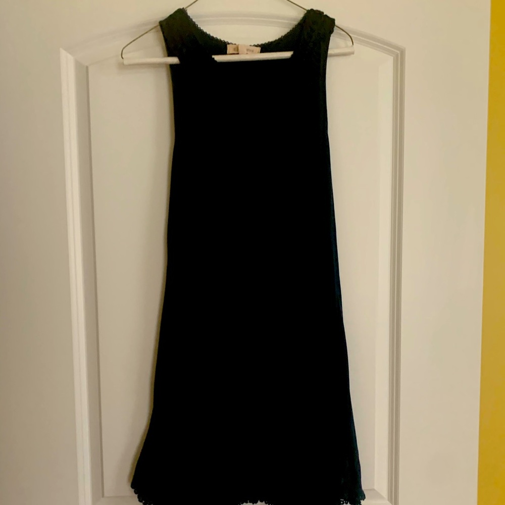 Navy boutique sleeveless